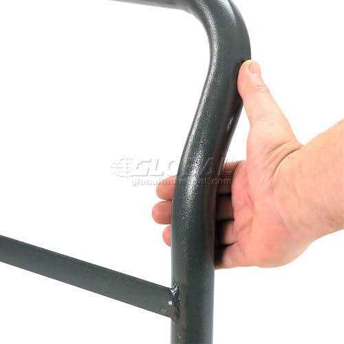 Nexel Steel Deck Truck Rubber Casters - Image 4