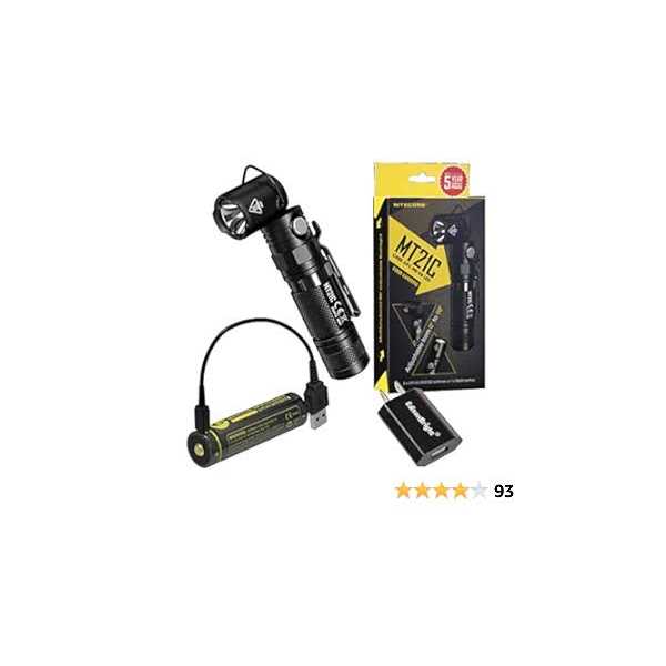 Nitecore MT21C 1000 Lumen 90 Degree Adjustable Flashlight - Image 5