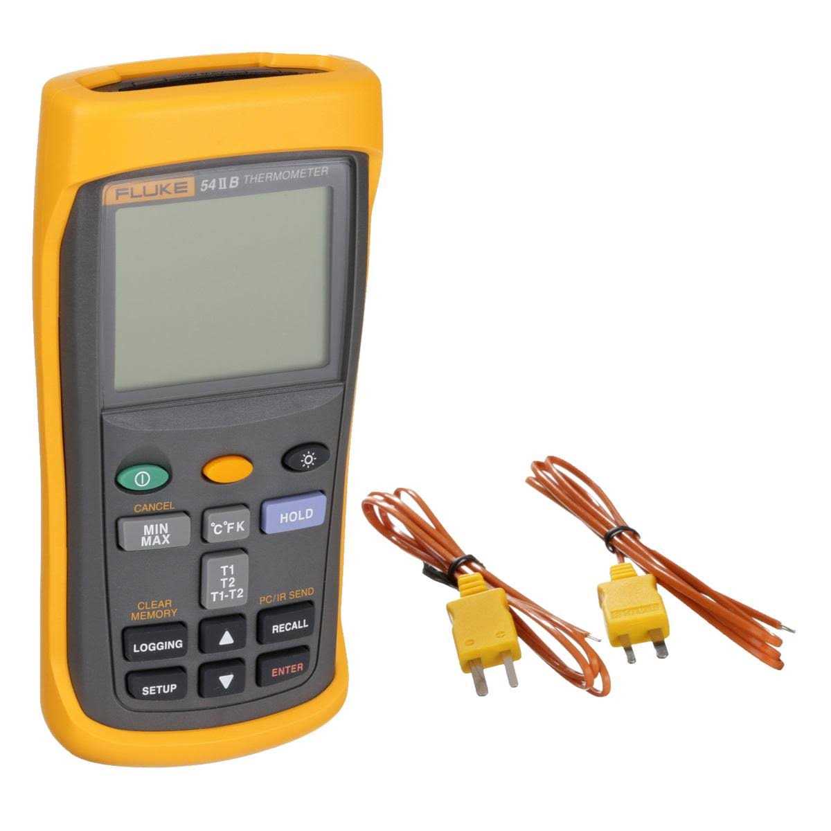 Fluke 54-2 B Dual Input Thermometer,60HZ FLUKE-54-2 B 60HZ - Image 3