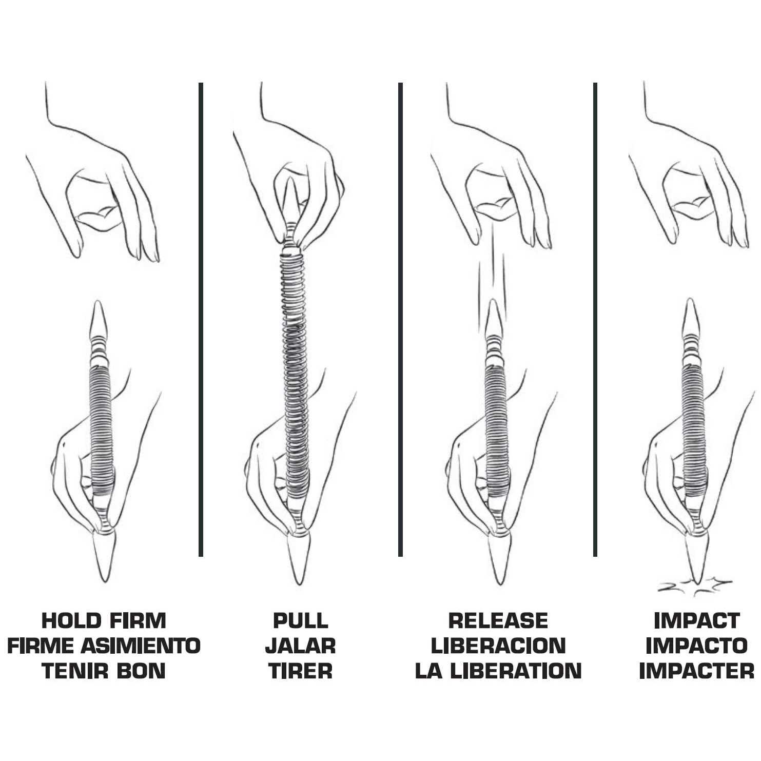 Hit Tool Hammerless Door Hinge Punch and Hammerless Steel Hammer Punch - Image 5