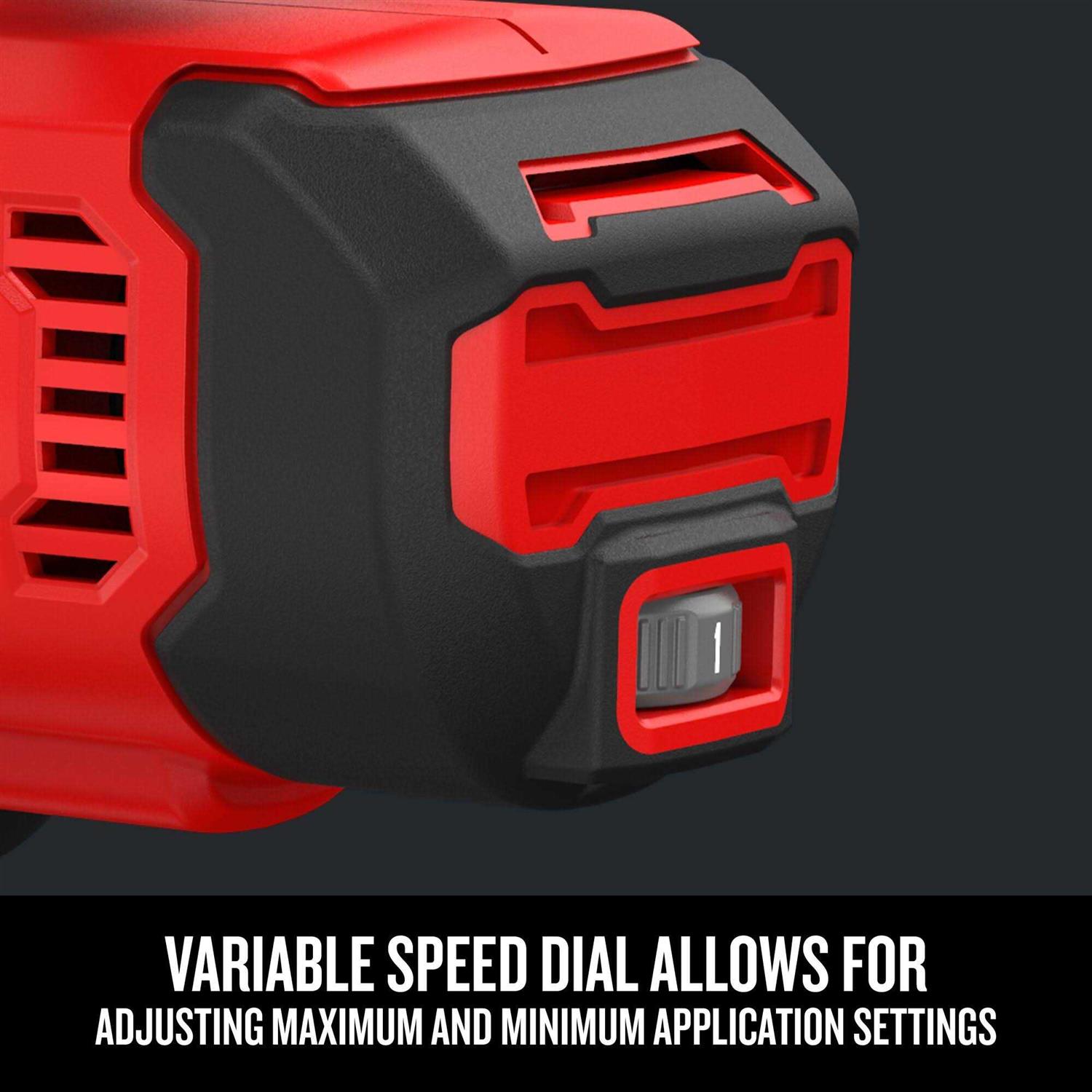 CRAFTSMAN CMCE600B Cordless with Anti-drip & variable speed V20 Caulk Gun - Image 5