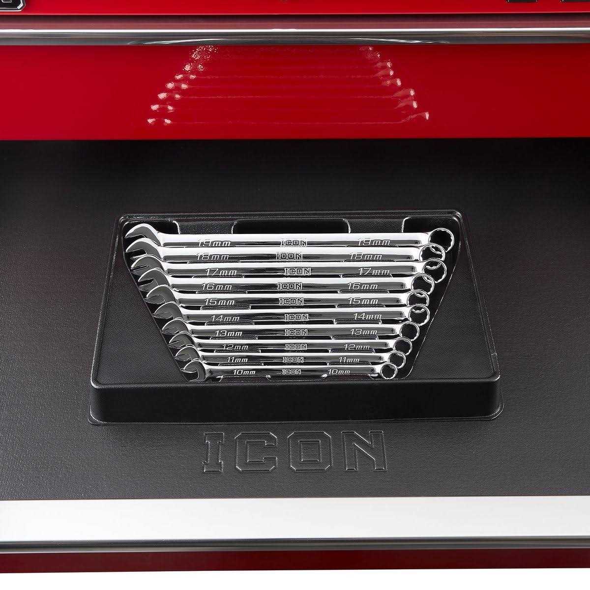 Icon Professional Long Metric Combination Wrench Set - Image 5