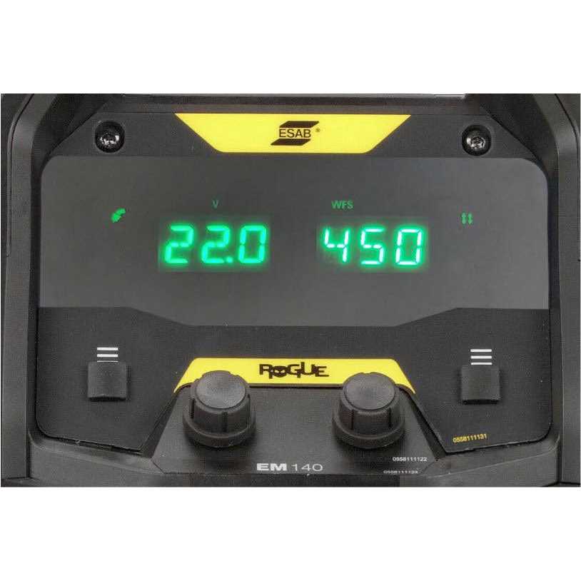 ESAB Rogue EM125 MIG Welder 0700301082 - Image 4