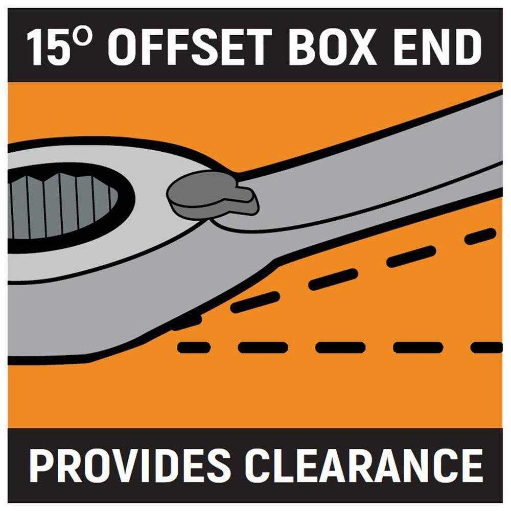 Gearwrench 16 Pc Reversible Combination Ratcheting Wrench Set Metric - Image 4