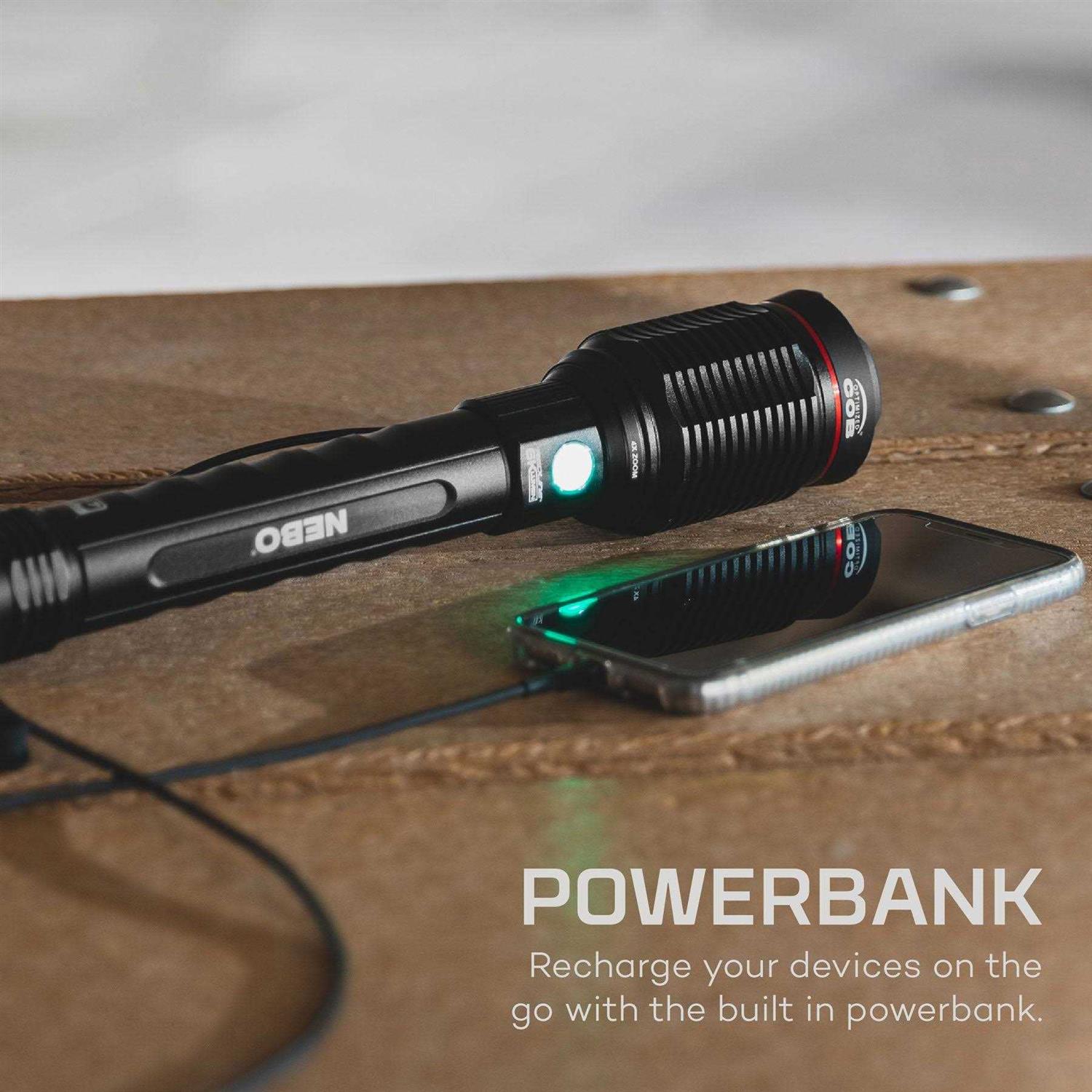 Nebo Redline 6000 Rechargeable Flashlight - Image 4