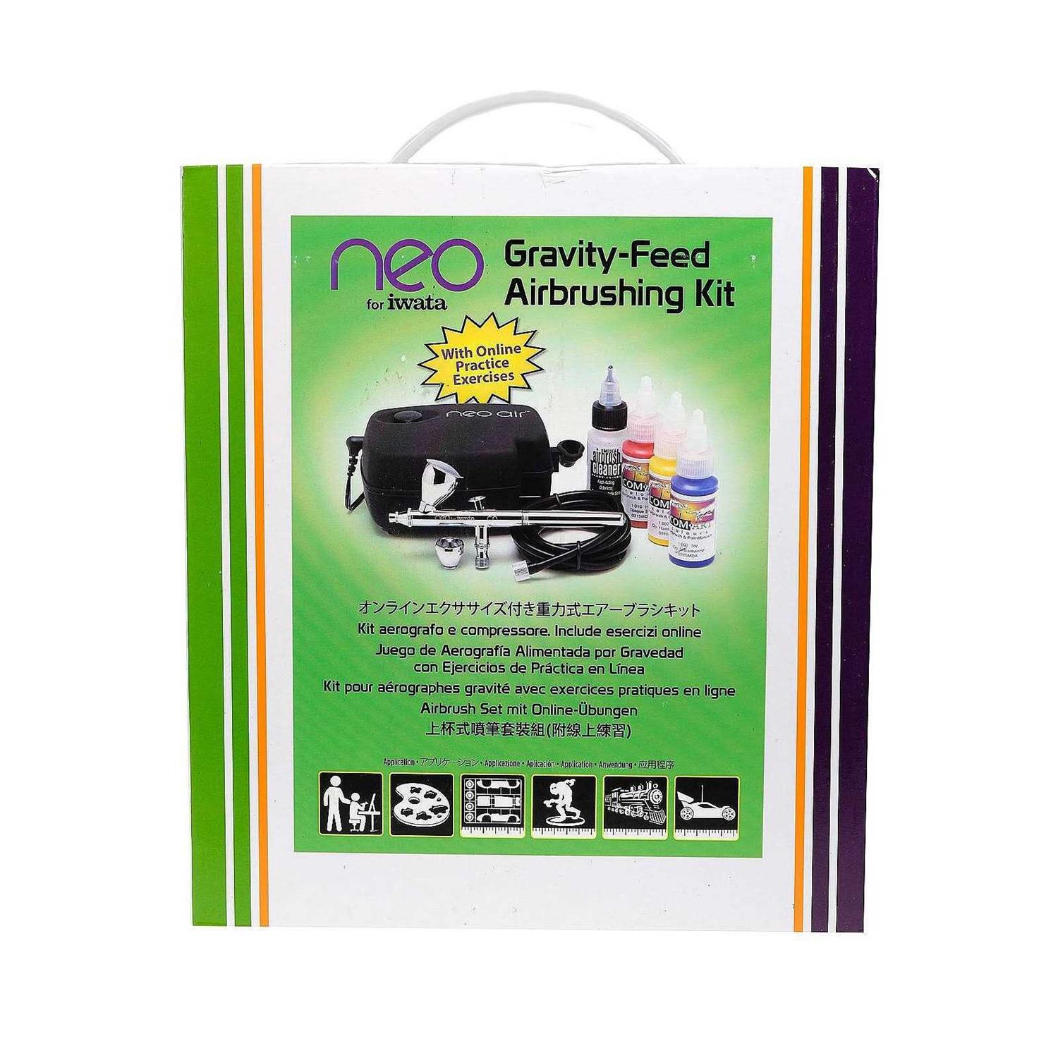 Iwata Neo CN Gravity-Feed Airbrushing Kit - Image 3