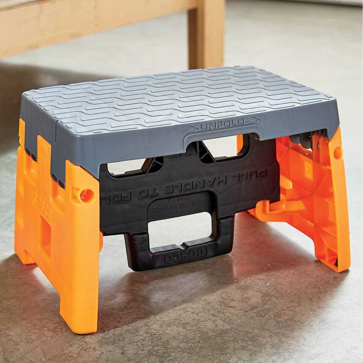 Cosco Folding Step Stool 1-Step 300 lb Capacity - Image 5