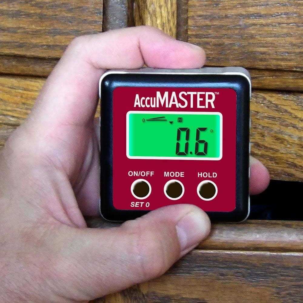 Calculated Industries 7434 AccuMASTER 2-in-1 Digital Angle Gauge - Image 5