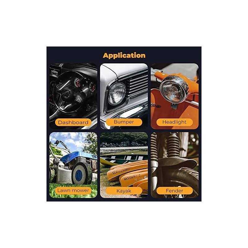 Miotorio 50w Plastic Welding Machine Car Bumper Repair Kit,6Types 800 Staples Plastic Welding Kit Car Bumper Repair Kit Plastic Welding Repair Flat - Image 4