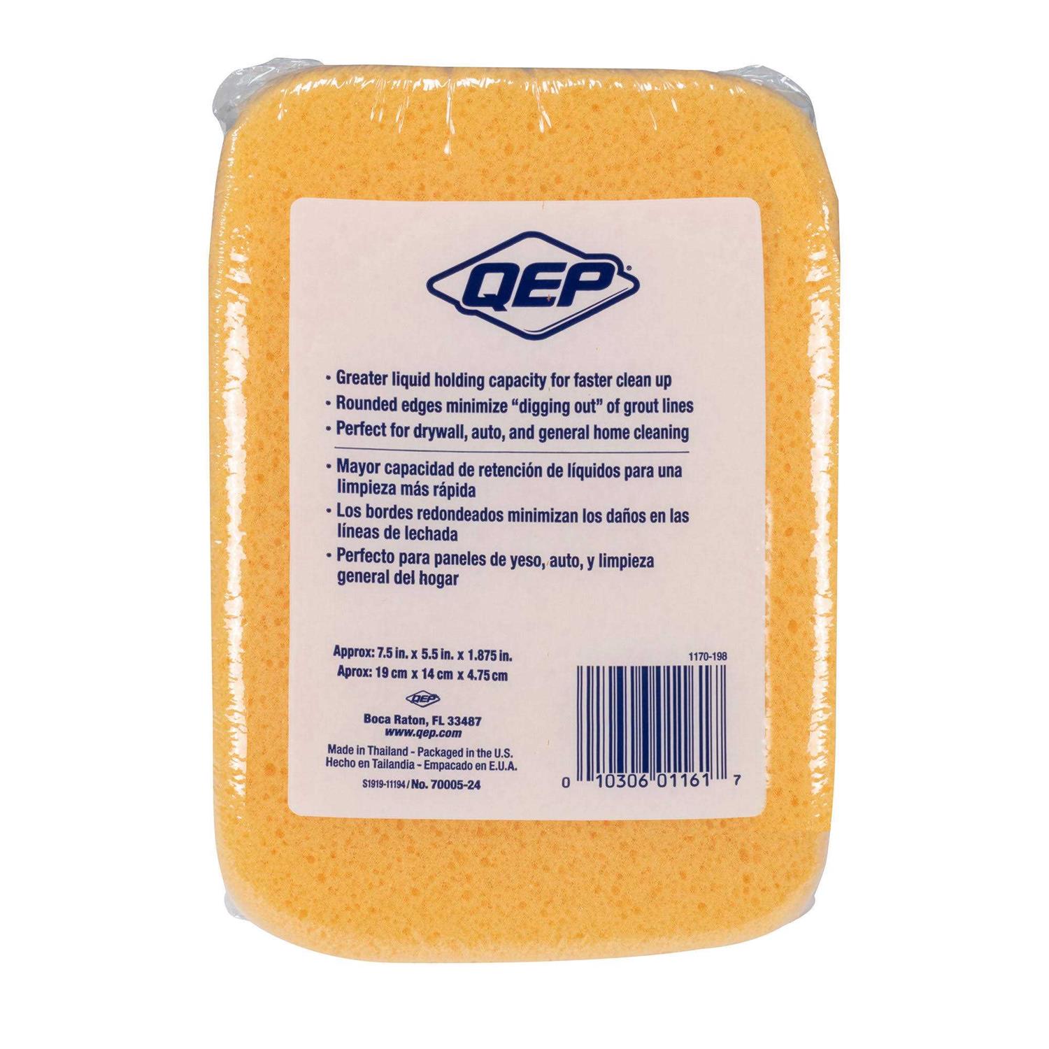 QEP Heavy-Duty Grout Sponge 70005-24 - Image 3