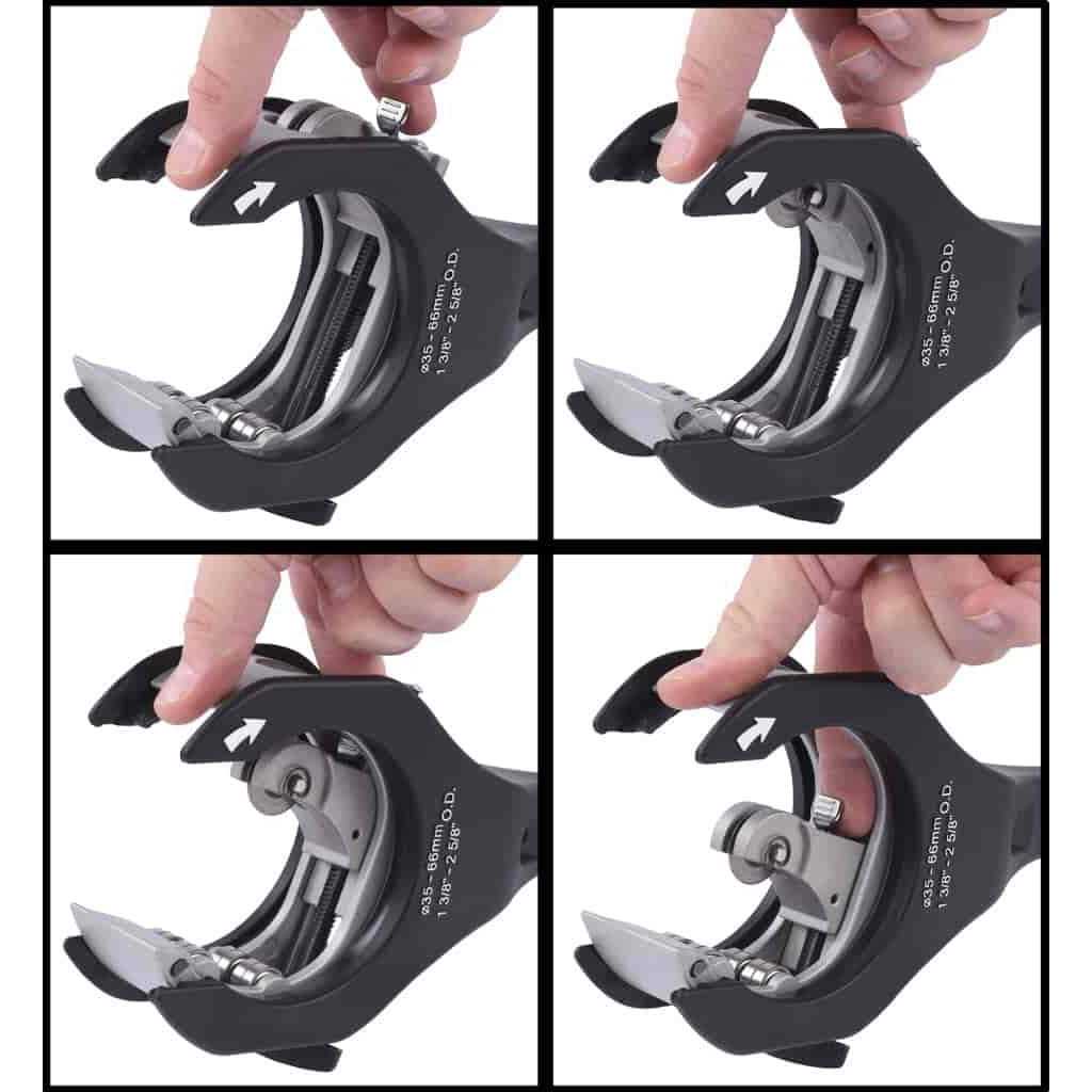 Jegs 80696 Exhaust Pipe and Roll Cage Cutter Tubing Diameter Range - Image 5