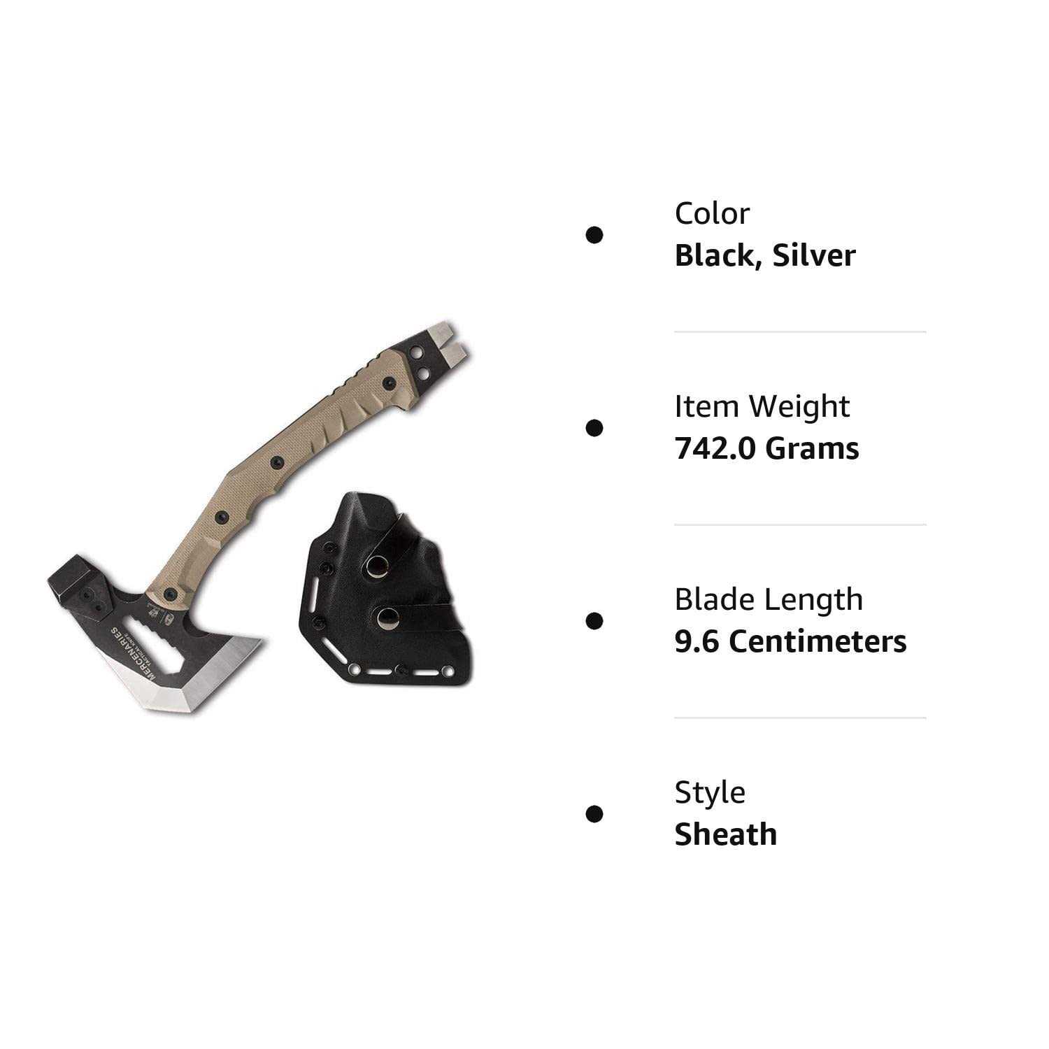 HX HX OUTDOORS HX OUTDOORS Mercenarys Tactical Engineer Axes Multifunctional Explosion-Proof Axe Camping Artillery Fire Rescue Hammer Hiking Tools - Image 5