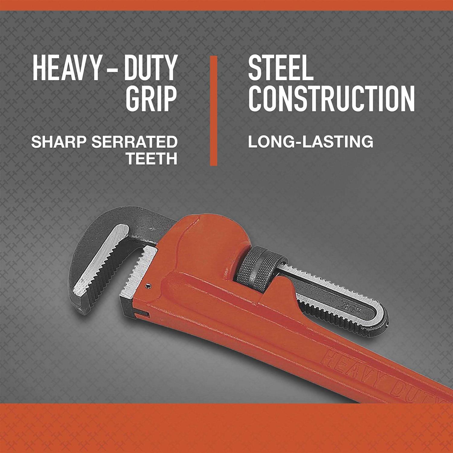 Ironton Jumbo Pipe Wrench - Image 3