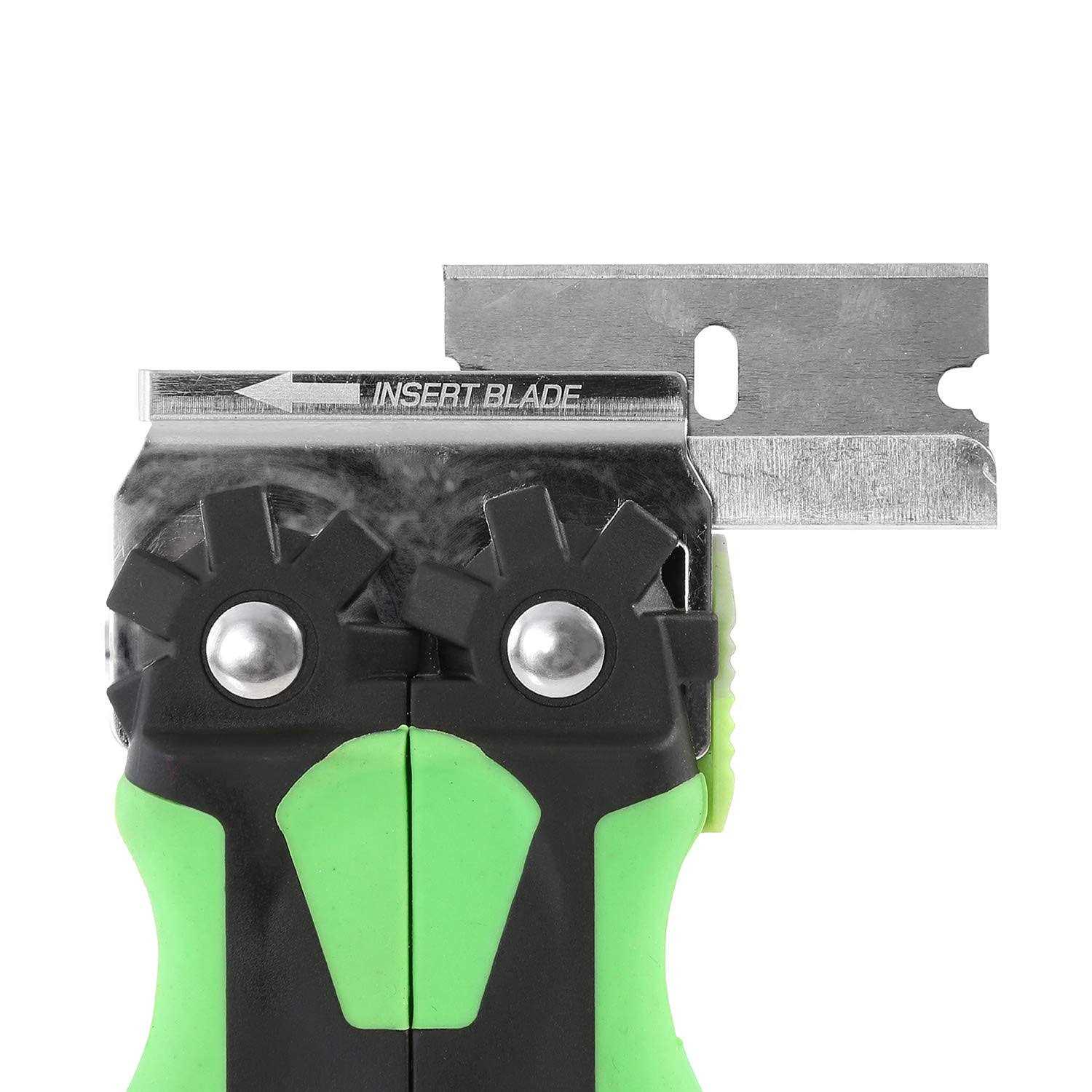 OEMTOOLS 26502 Folding Safety Scraper w/ 5 Plastic + 5 Steel Blades - Image 5