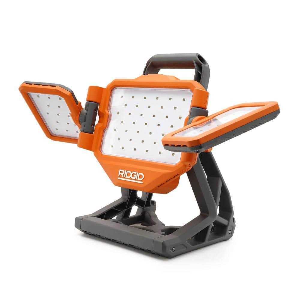 RIDGID 18V Cordless Hybrid LED Panel Light - Image 3