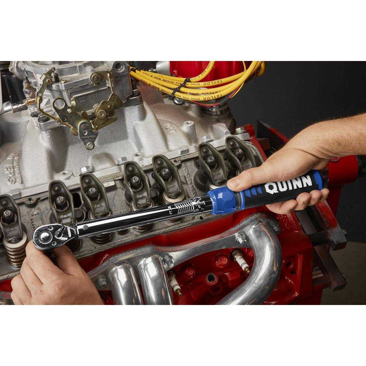 Quinn 3/8 in. Drive 20-100 ft. lb. Click Torque Wrench 58994 - Image 4