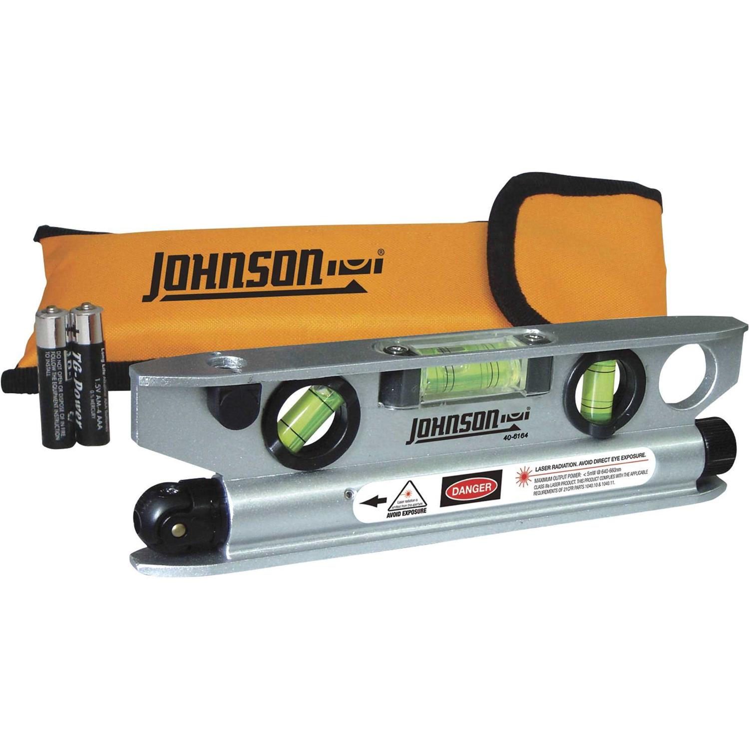 Johnson Level Magnetic Torpedo Laser Level 40-6164 - Image 4