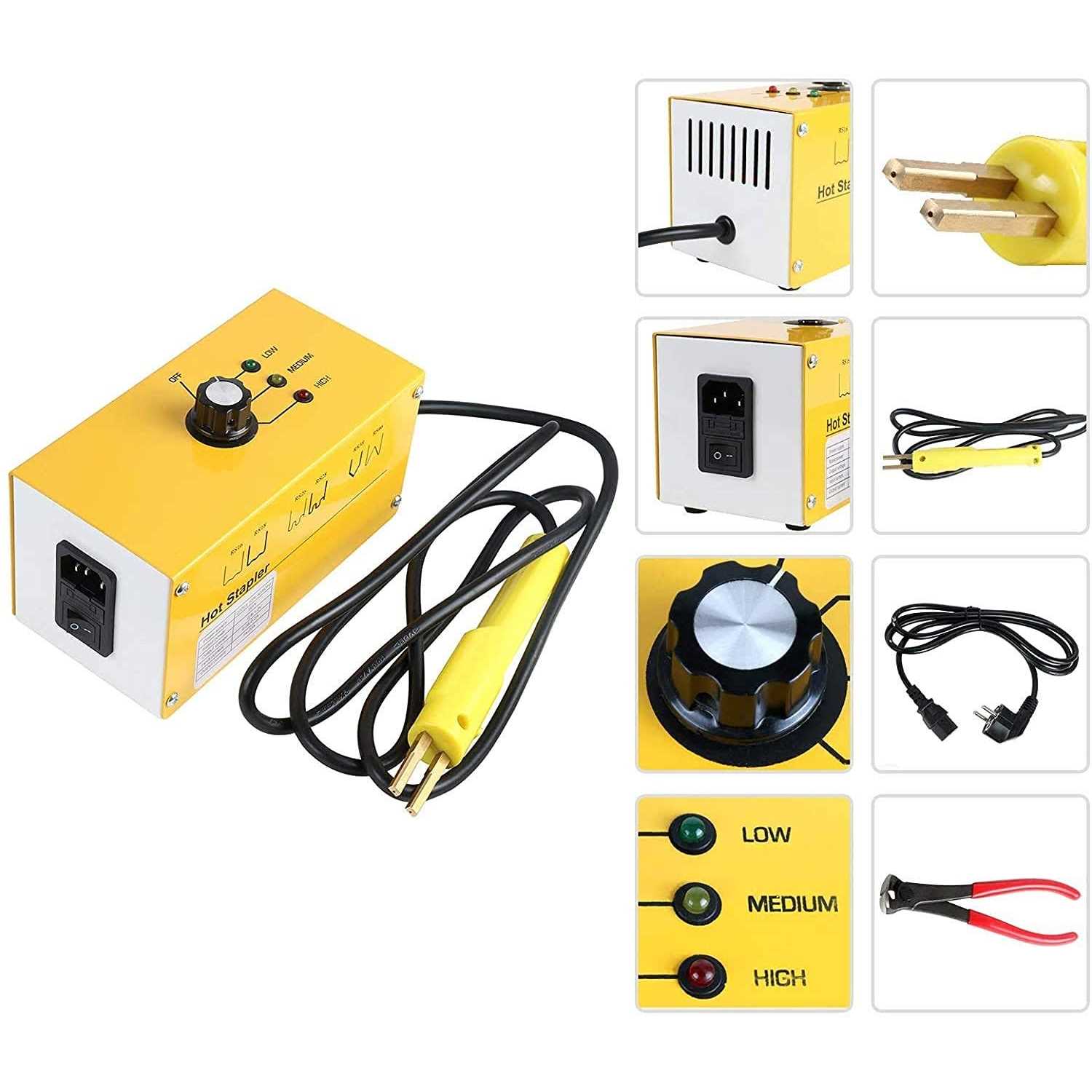 OIMERRY Plastic Welder Hot Stapler Kit with 800pcs Hot Staples - Image 5