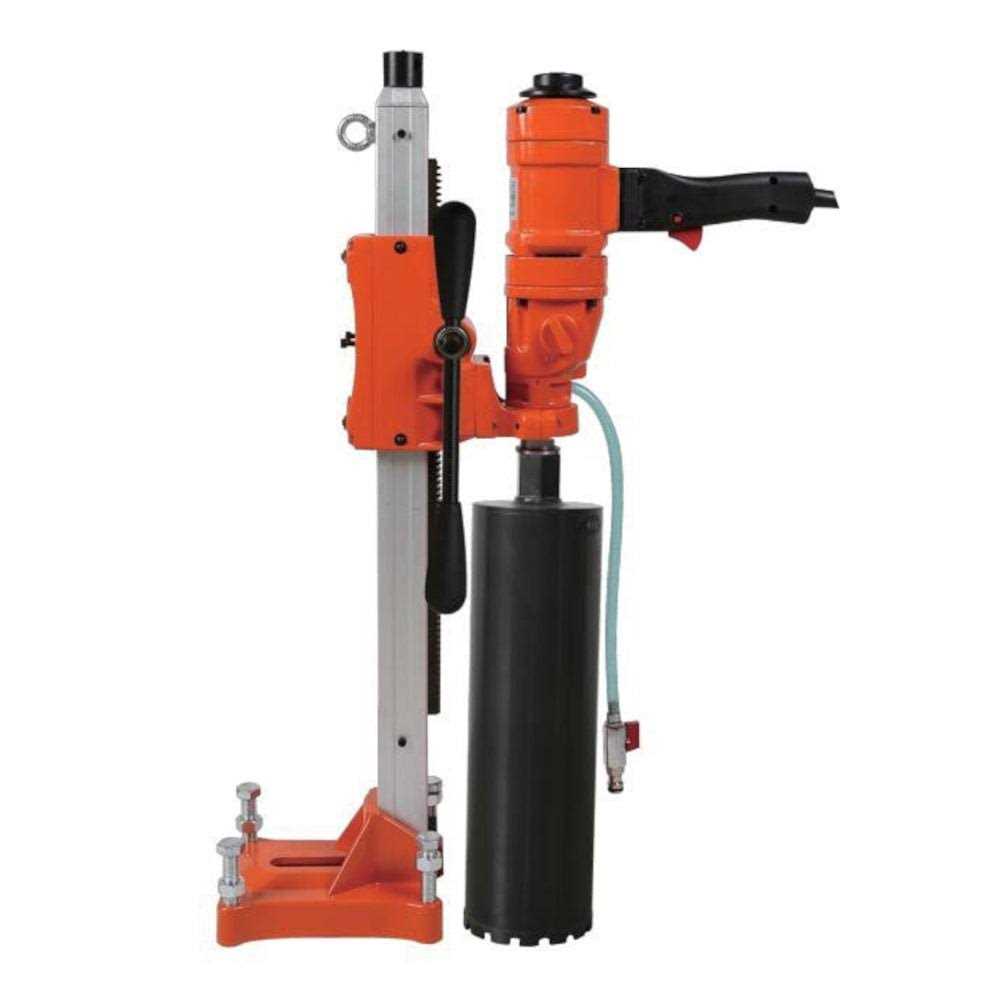 Hand Held Core Drill with Mounting Stand for Concrete and Masonry Drilling 1-1/4-7 Arbor - Image 3