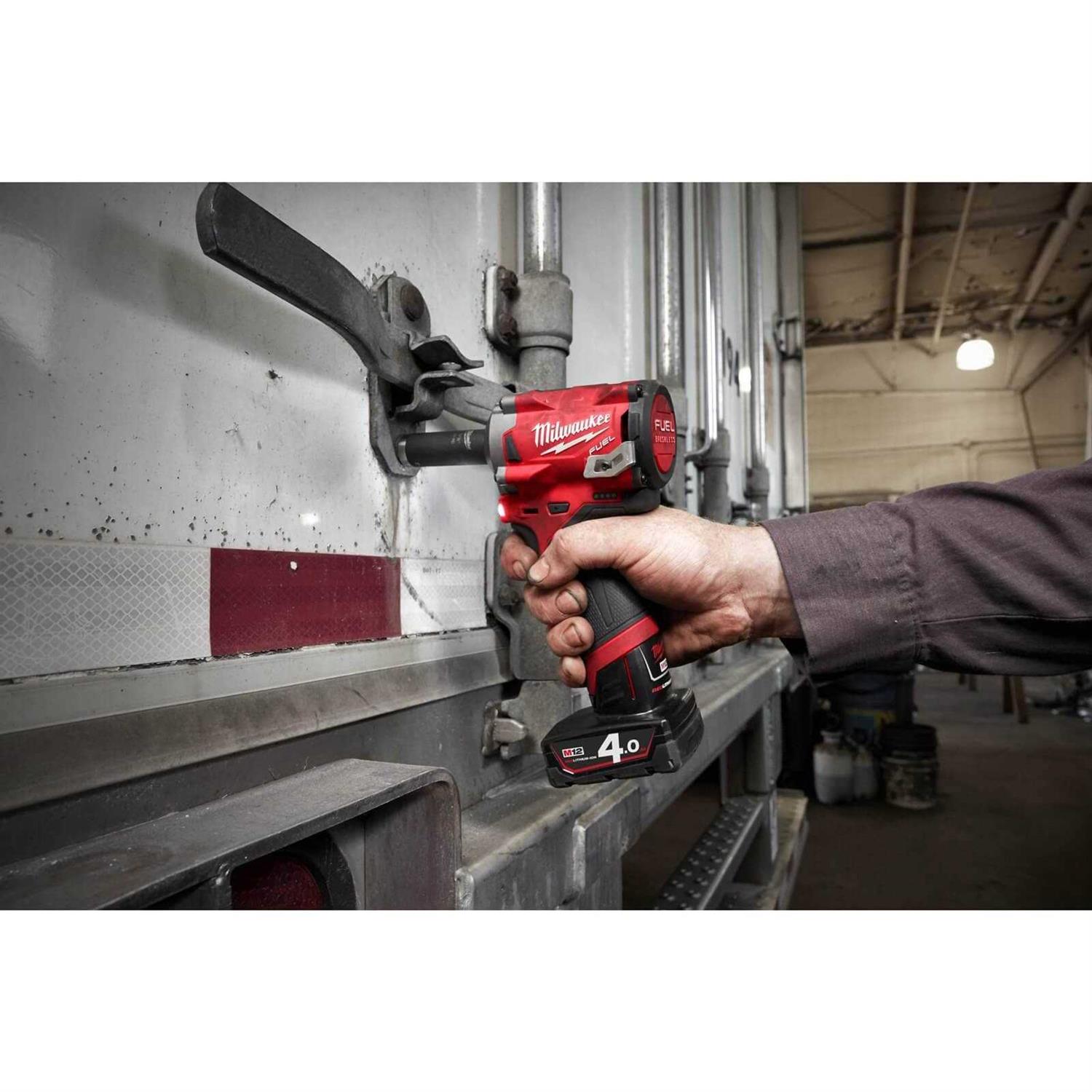 Milwaukee M12 Fiwf12-0 Fuel 1/2in Impact Wrench 12V Bare Unit - Image 4