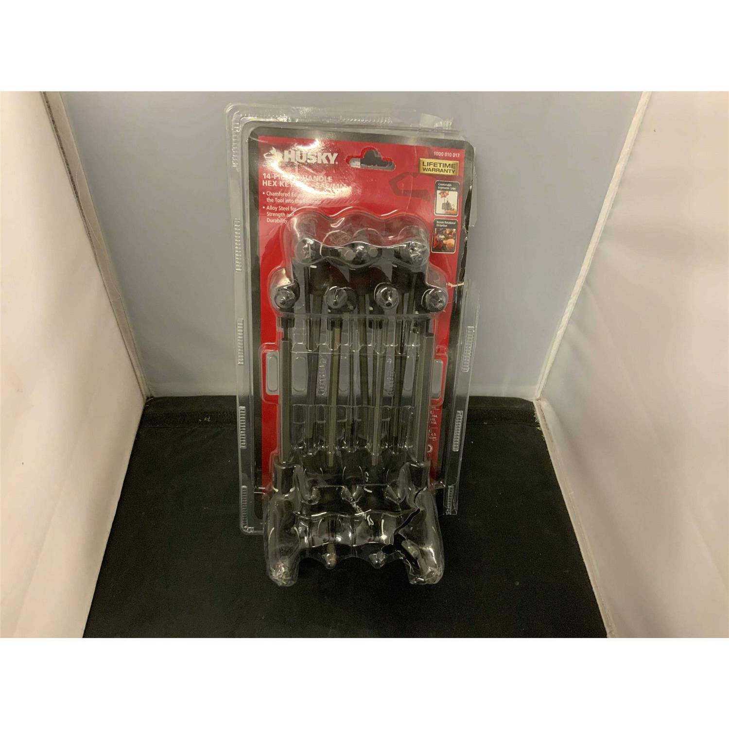 Husky Hex Key Set 14-Piece T Handle Wrench SAE Metric Alloy Steel Hand Tool HTHKSM14PCN - Image 5