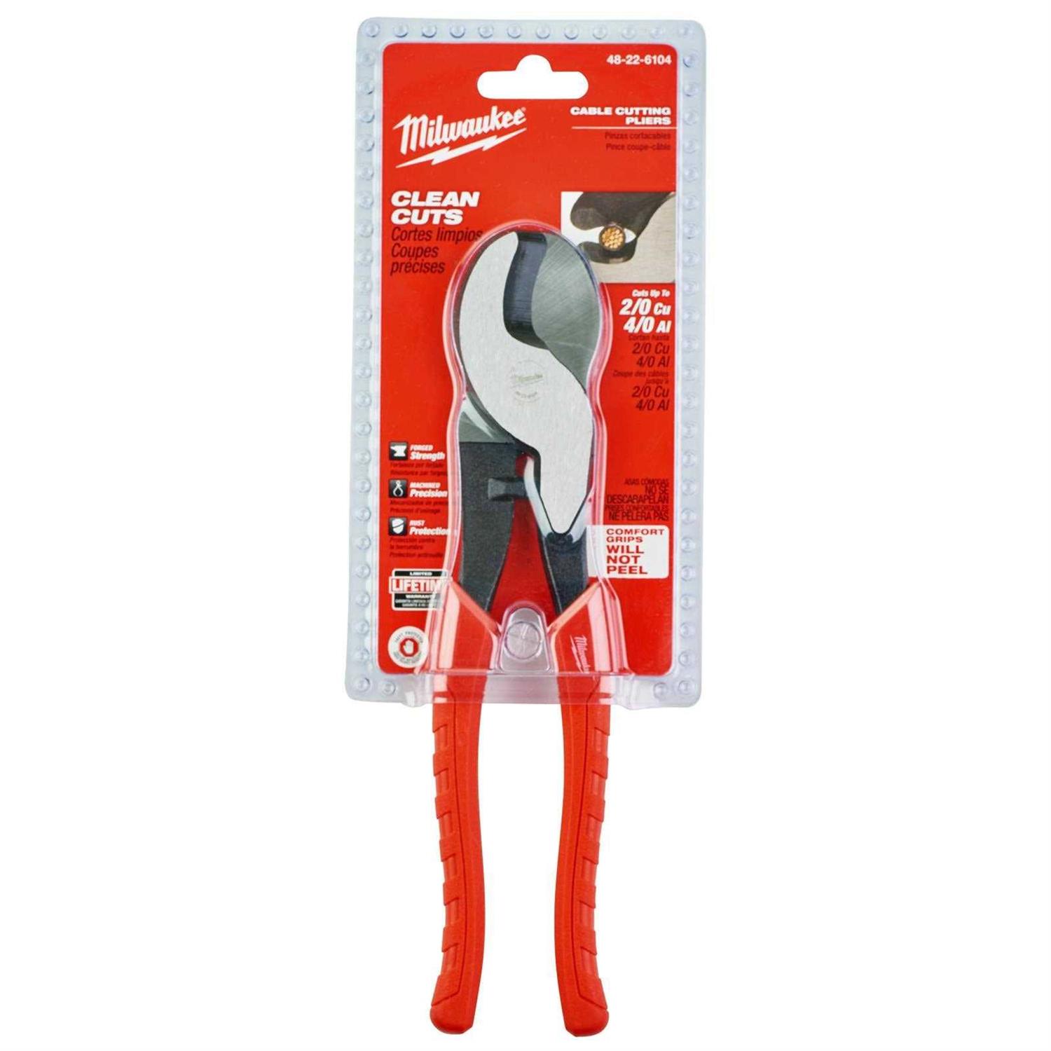 Milwaukee Cable Cutting Pliers 48-22-6104 - Image 4