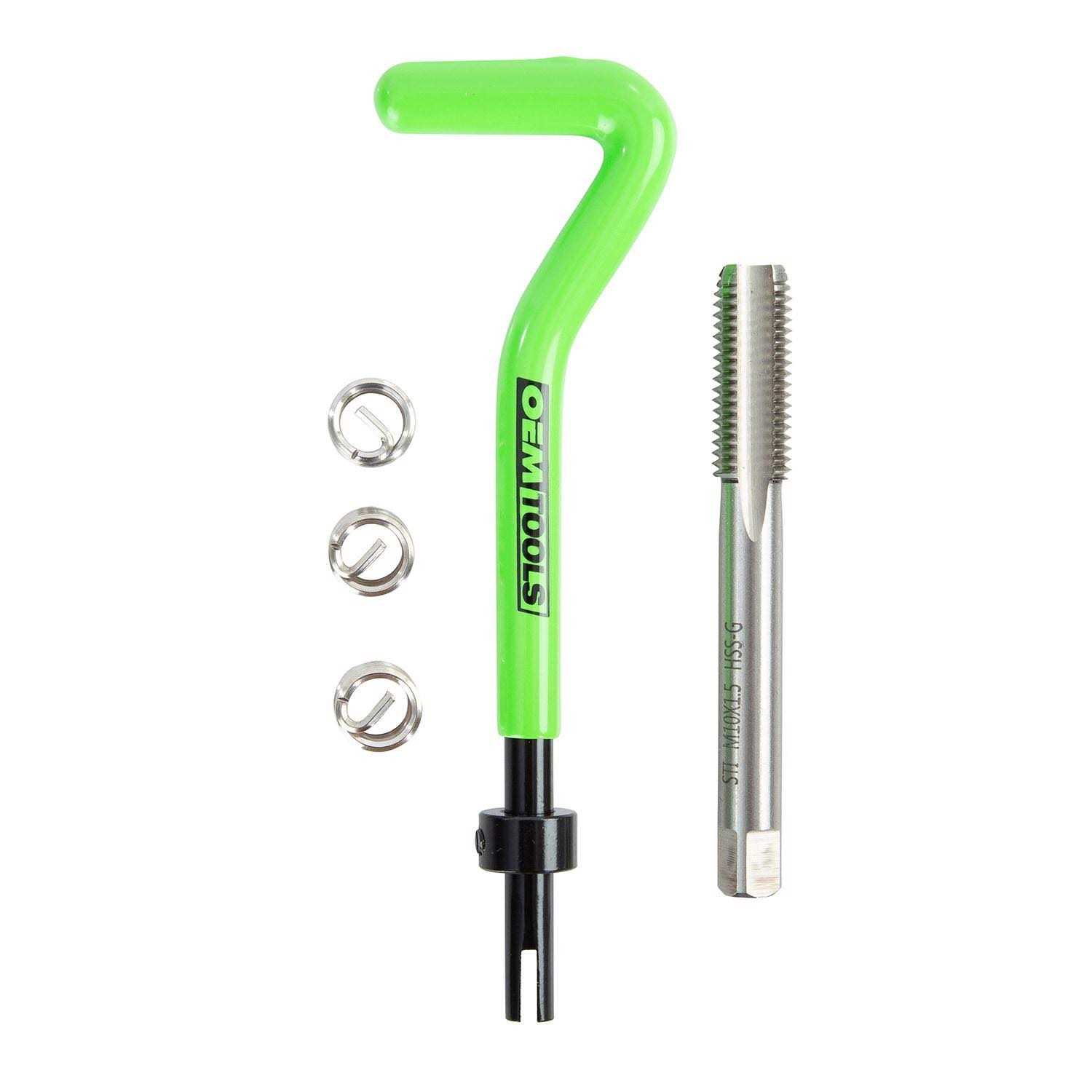 OEMTOOLS Stainless Steel Non Locking Helical Thread Repair Kit M10-1.5 25632 - Image 5