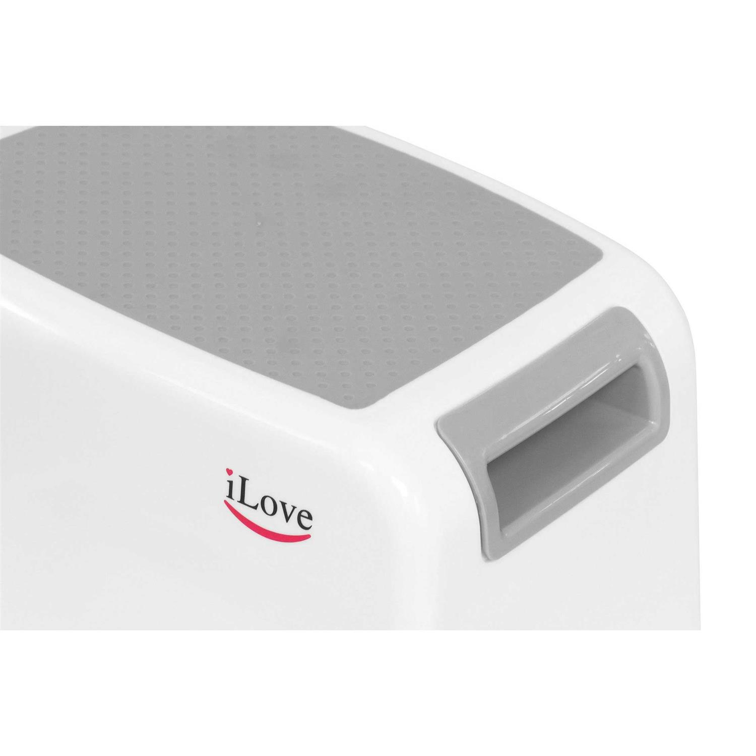 iLove 2 Step Stool for Kids and Toddlers, Bathroom and Toilet Stool for Potty Training - Image 4