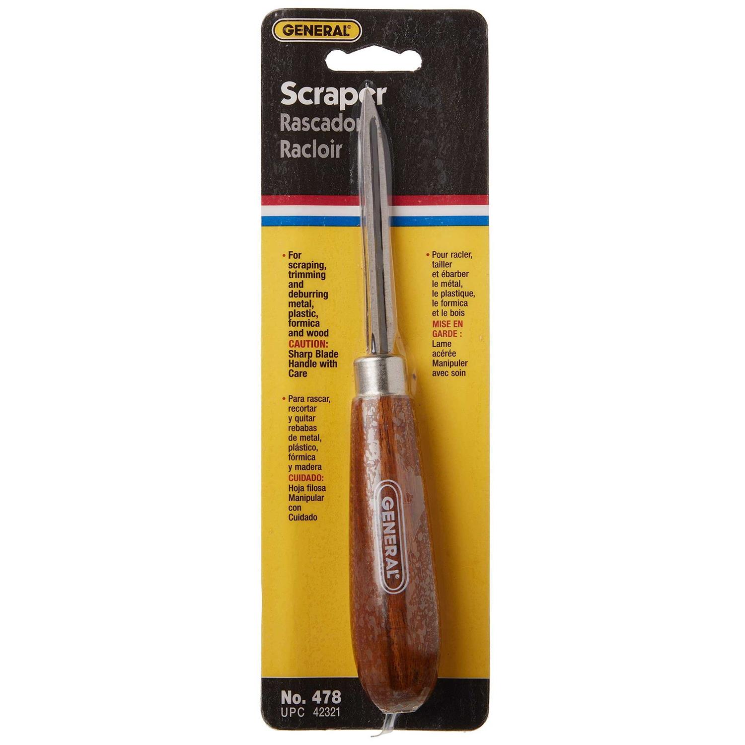 General Tools 478 Triangular Scraper - Image 4