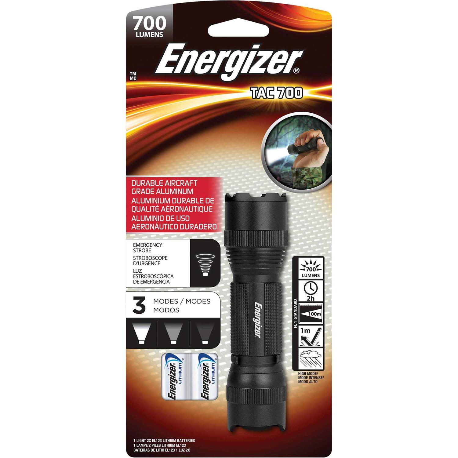 Energizer Tac 700 Metal LED Tactical Flashlight - Image 5