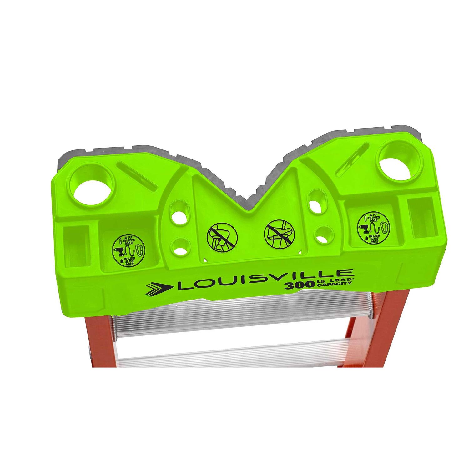 Louisville 24 ft. Fiberglass Extension Ladder L-3022-24PT - Image 3