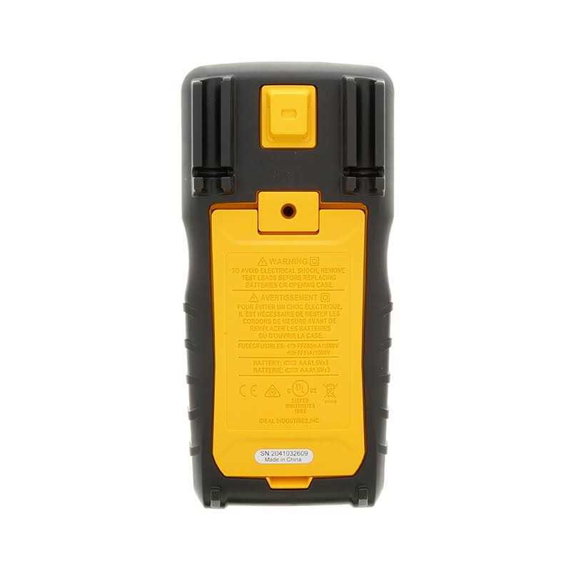 Ideal 61-347 AC/DC 1000V TRMS Multimeter - Image 4