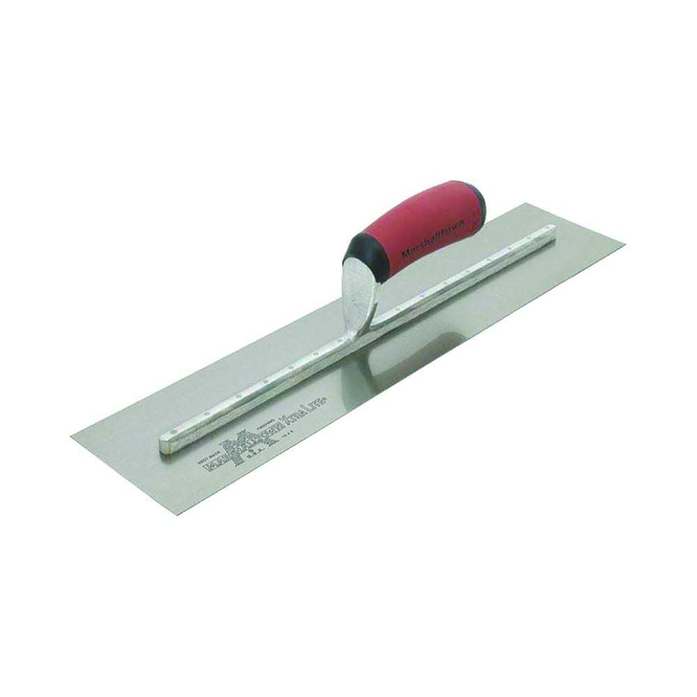 Marshalltown MXS56D 12 x 3 Finishing Trowel Curved Durasoft Handle - Image 5