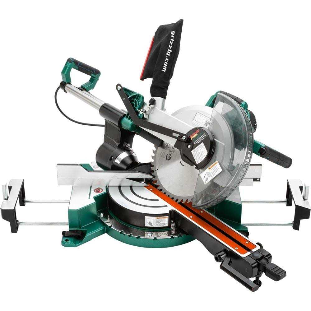 Grizzly PRO 12 Double-Bevel Sliding Compound Miter Saw - Image 5