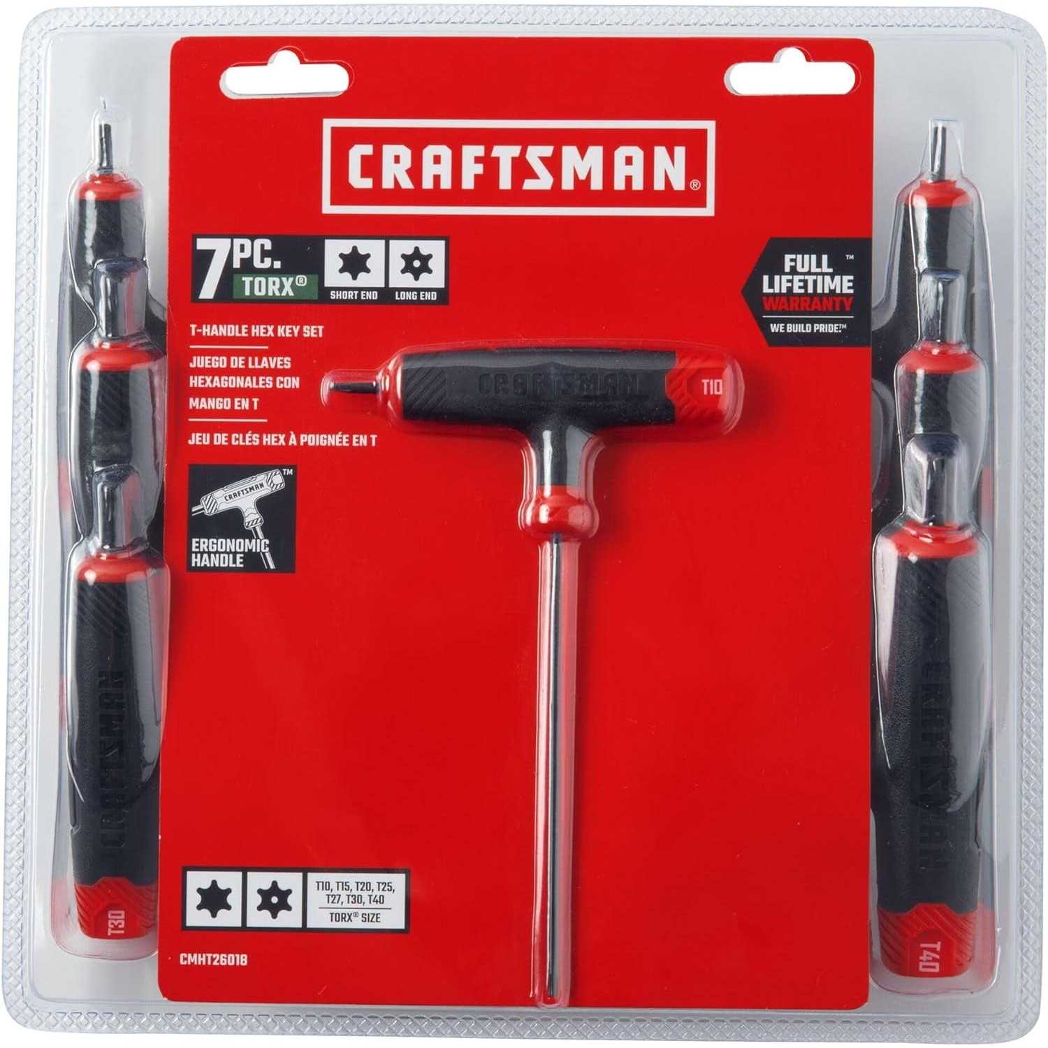 Craftsman 7-Piece T-Handle Torx Set - Image 4