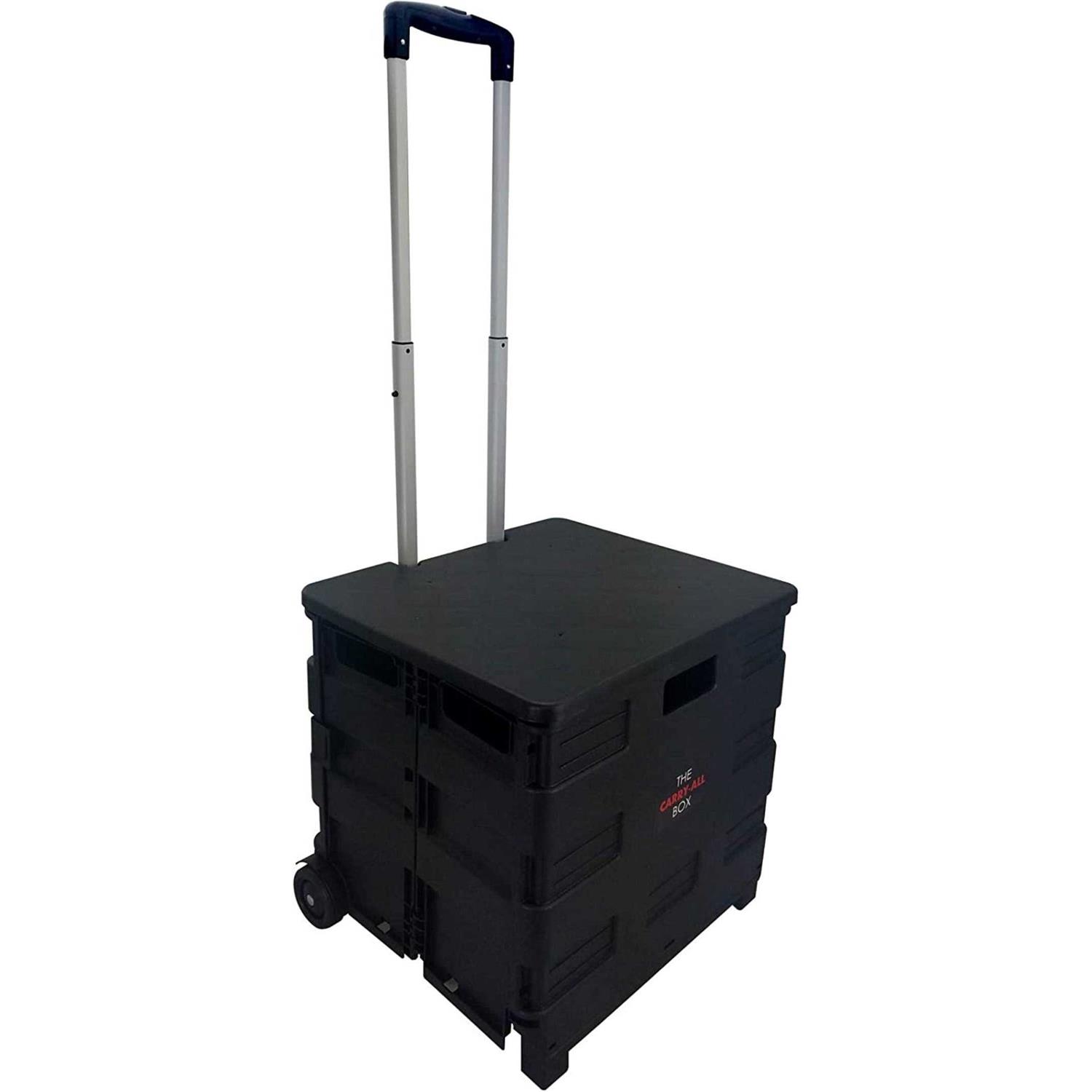 Elama Home Heavy Duty Carry All Easy Folding Cart with Lid - Image 5