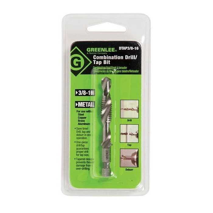 Greenlee DTAP3/8-16 Drill/Tap Bit - Image 4