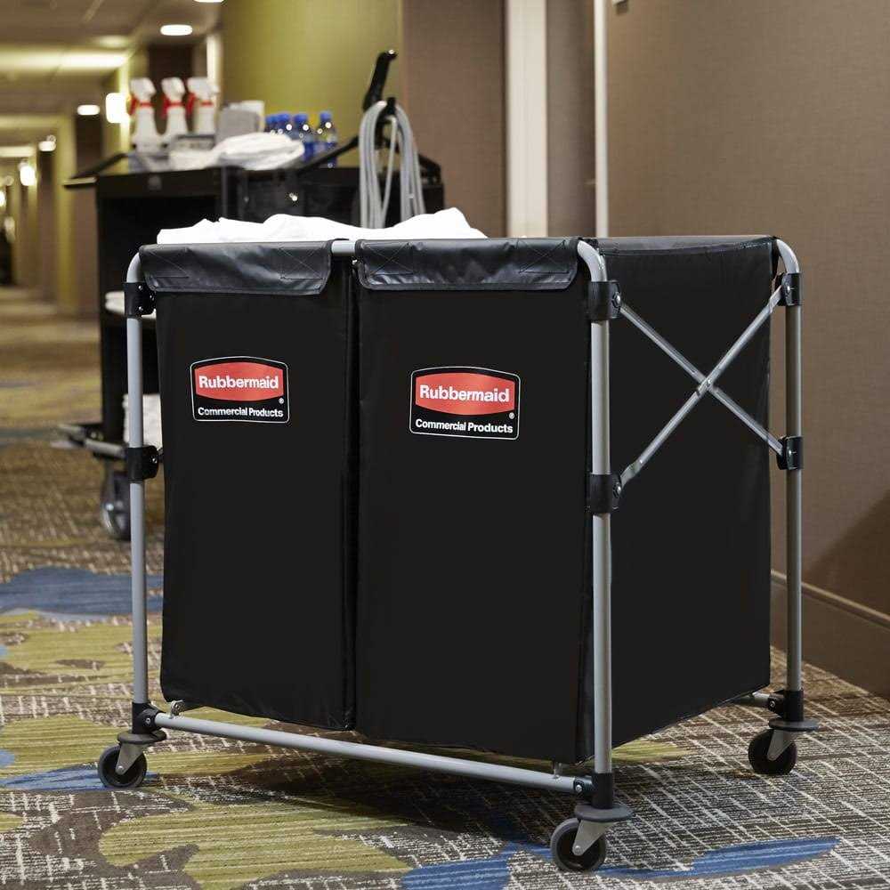 Rubbermaid Commercial Collapsible X-Cart - Image 5