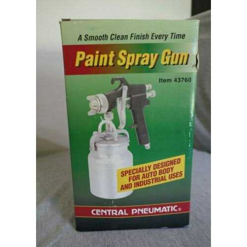 Central Pneumatic 32 oz. Automotive Air Spray Gun - Image 3