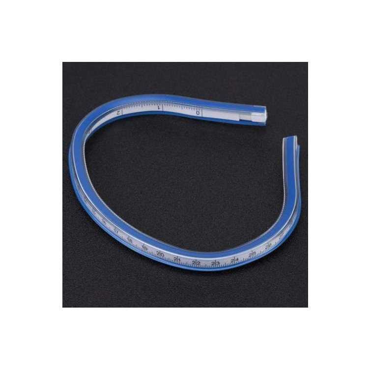 Flexible Plastic Curve Rule Ruler Drafting Drawing Measure Tool Craft Supplies - Image 5