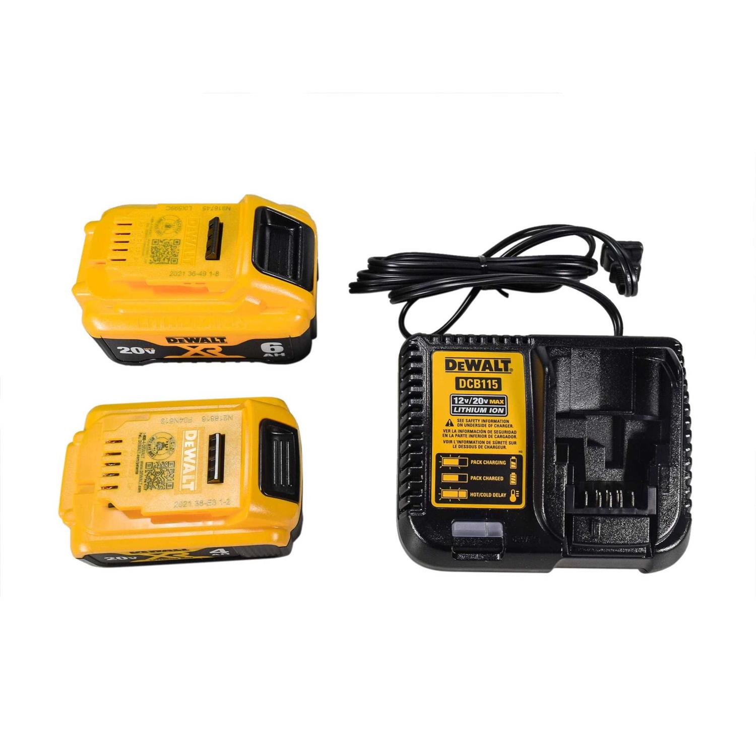 Dewalt DCB246CK 20V MAX Lithium Ion Starter Kit - Image 5