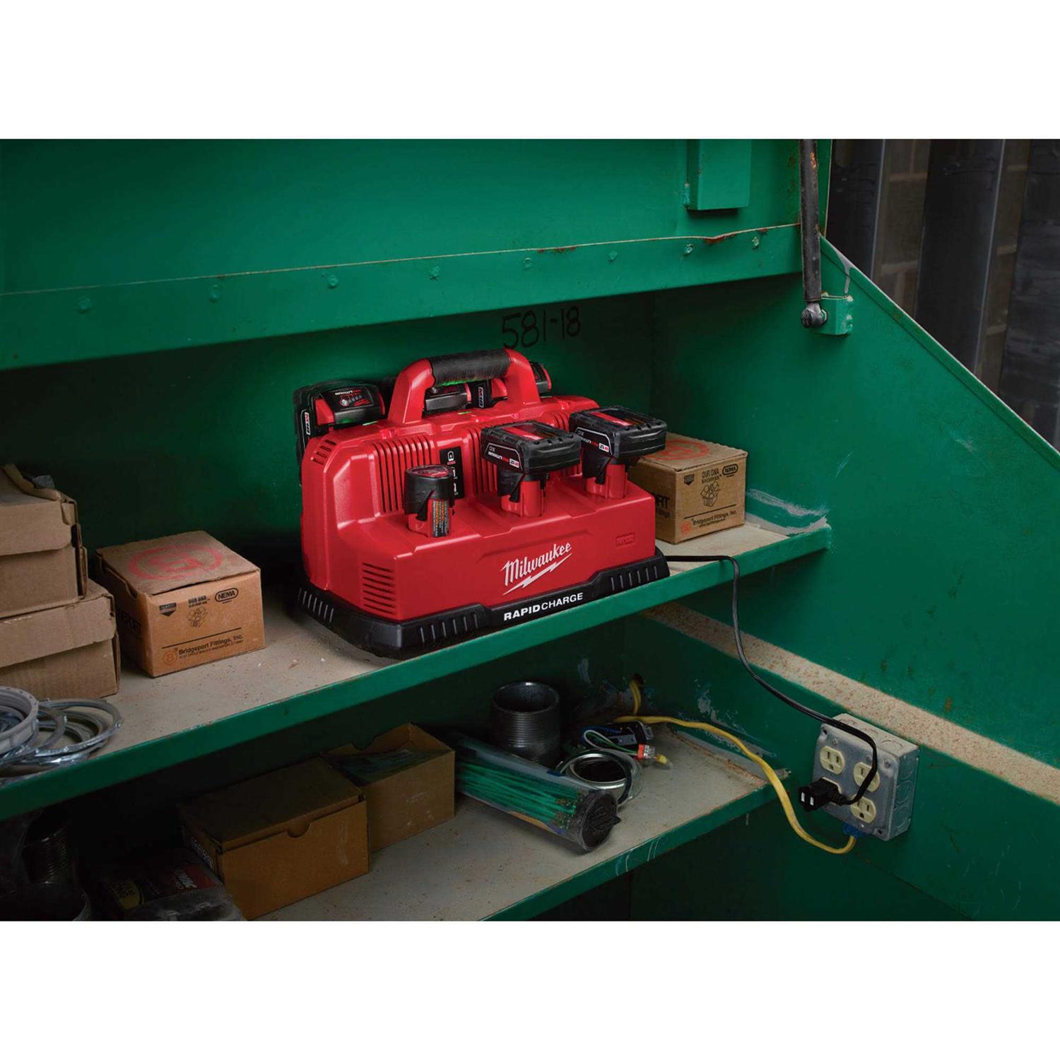 Milwaukee M12 & M18 Rapid Charge Station 48-59-1807 - Image 3