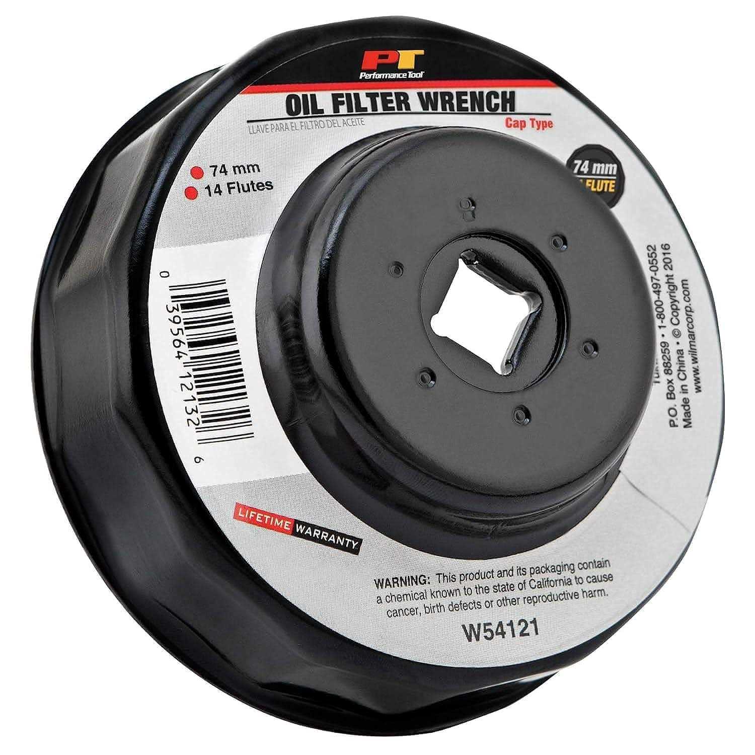 Performance Tool Oil Filter Wrench W54121