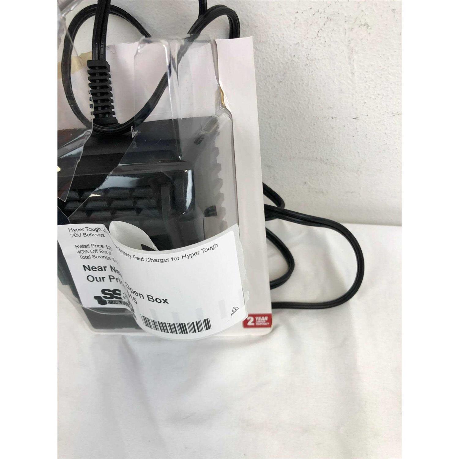 Hyper Tough 20V Lithium-Ion Battery Fast Charger for Hyper Tough 20V Batteries - Image 3