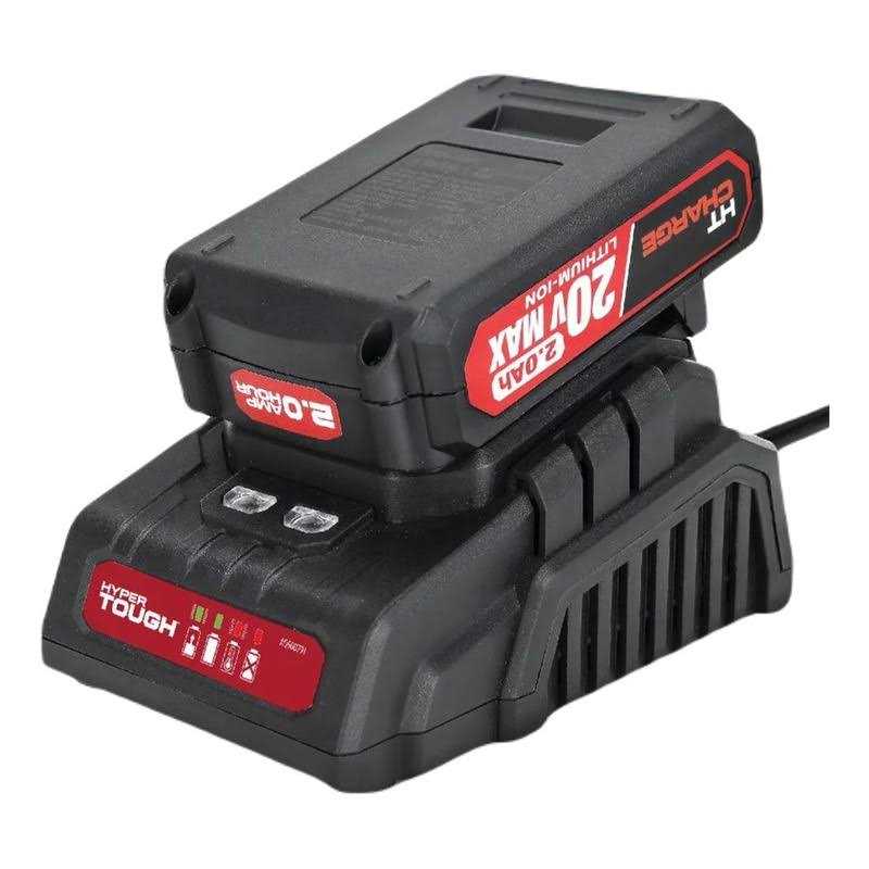 Hyper Tough 20V Lithium-Ion Battery Fast Charger for Hyper Tough 20V Batteries - Image 5