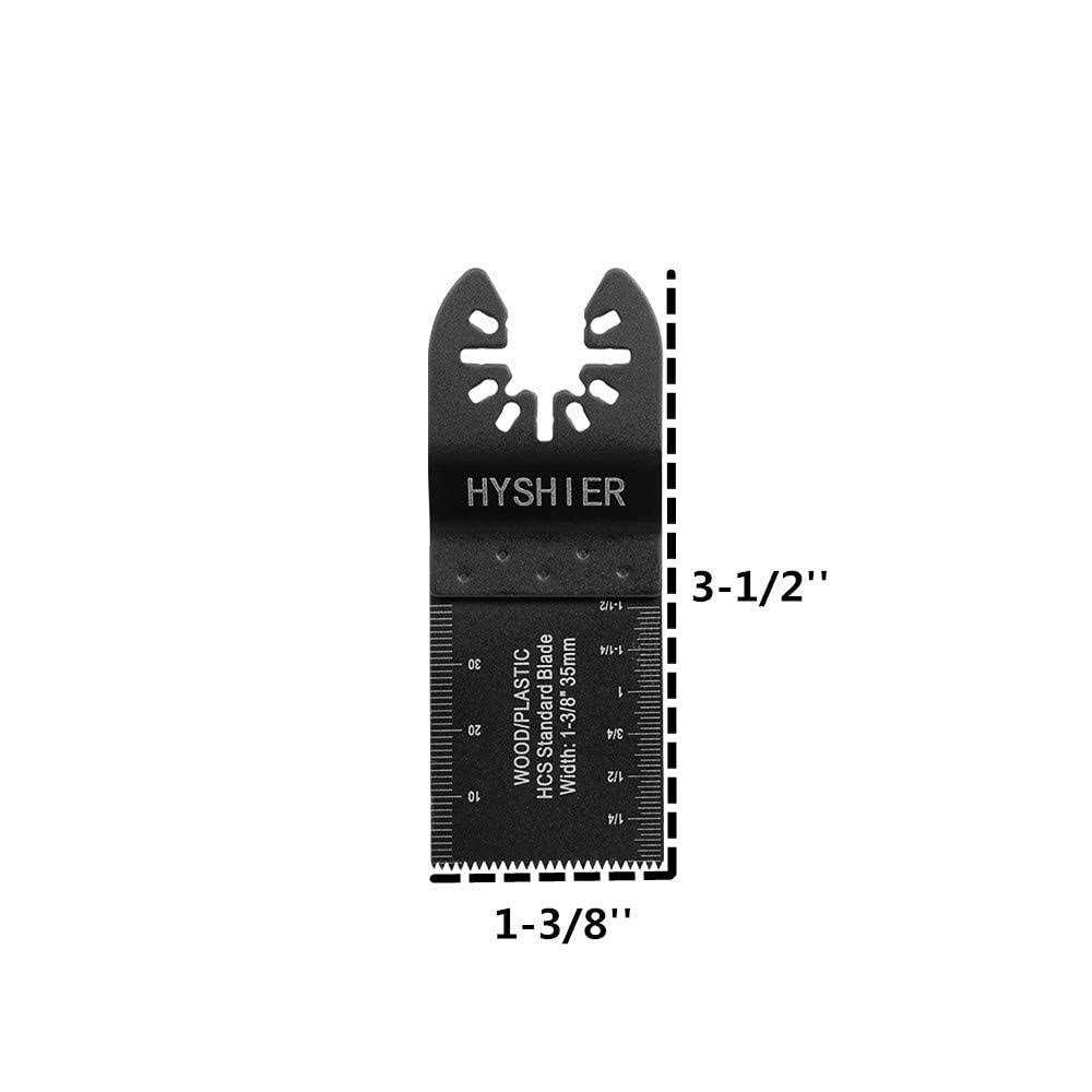 HYSHIER 50 Pcs Oscillating Tool Blades Professional Universal Oscillating Saw Blades - Image 4