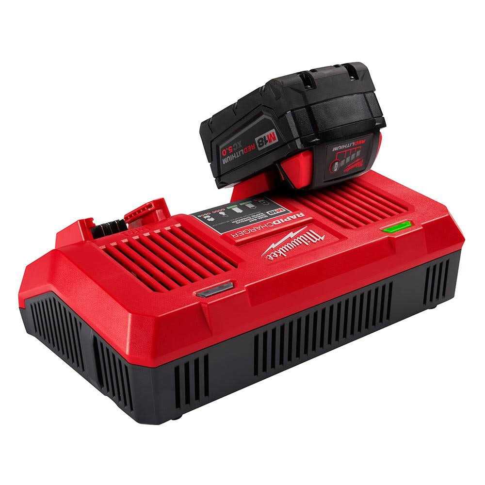 Milwaukee M18 Dual Bay Simultaneous Rapid Charger 48-59-1802 - Image 5