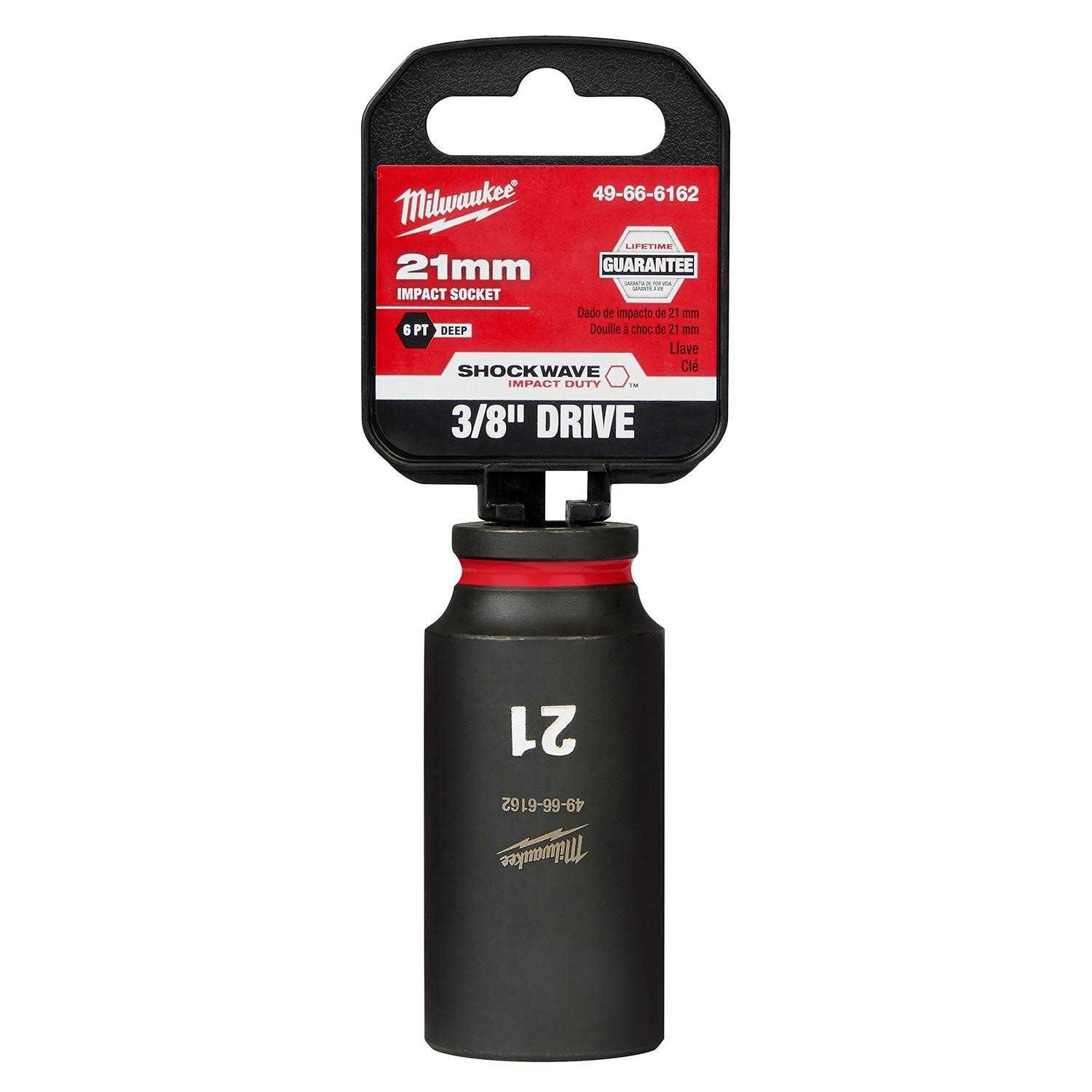 Milwaukee Shockwave Impact Duty 1/2 Drive Deep 6 Point Socket 49-66 - Image 4