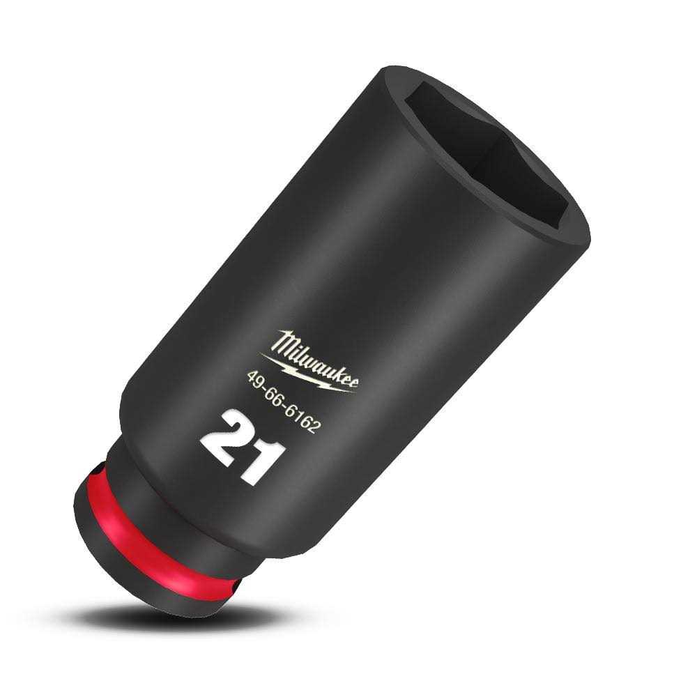 Milwaukee Shockwave Impact Duty 1/2 Drive Deep 6 Point Socket 49-66 - Image 5