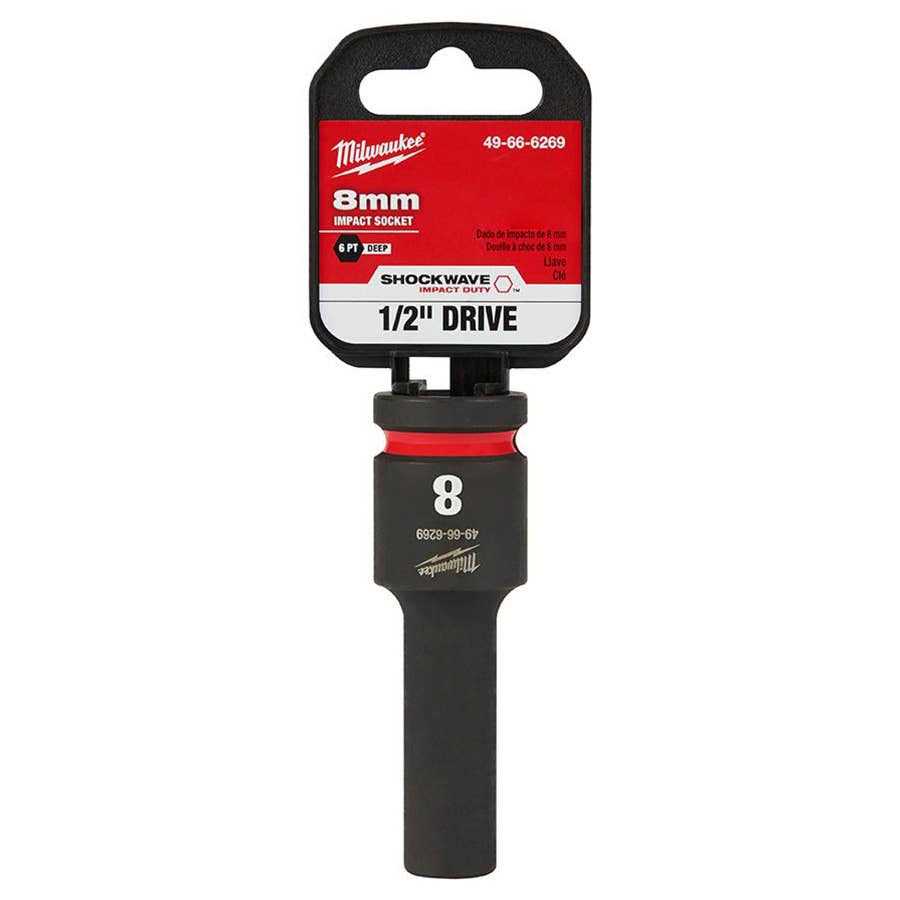 Milwaukee Shockwave Impact Duty 1/2 Drive Deep 6 Point Socket 49-66 - Image 5
